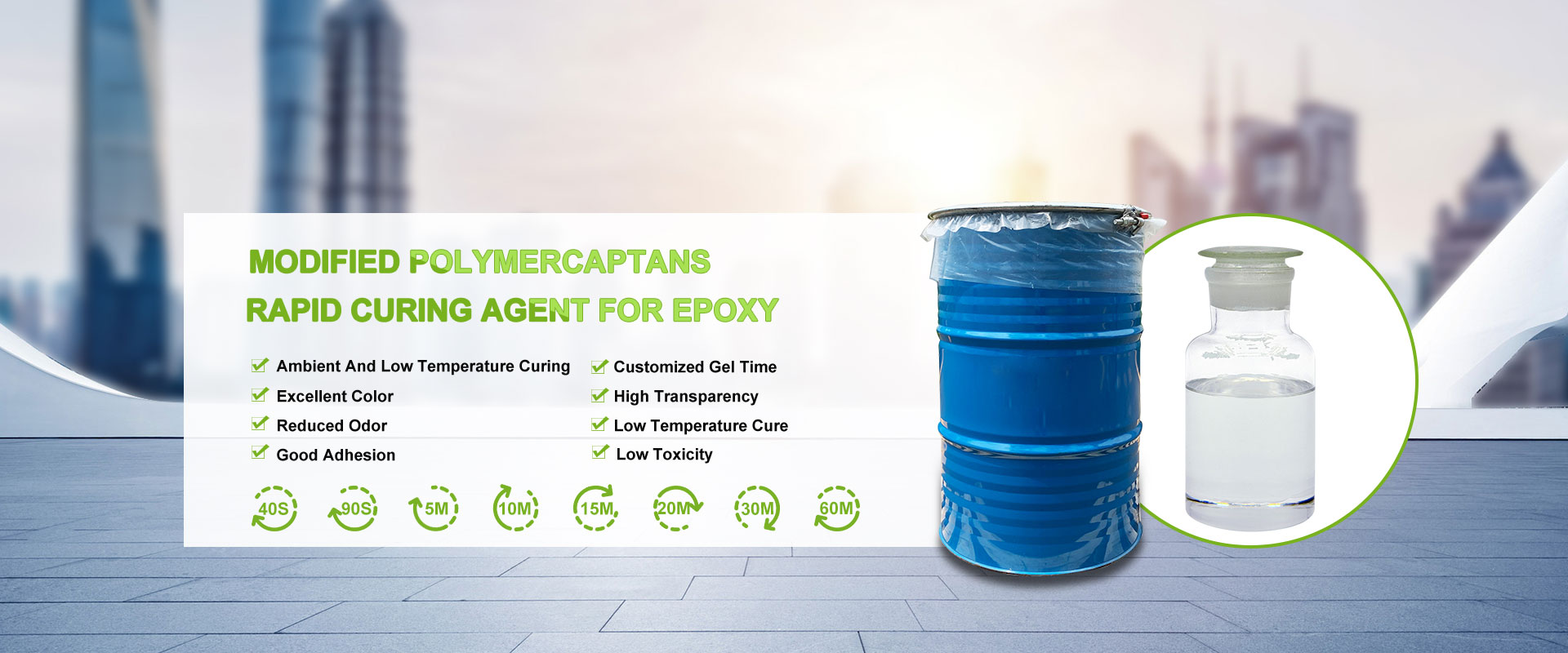 Polymère à base de mercaptan de Chine